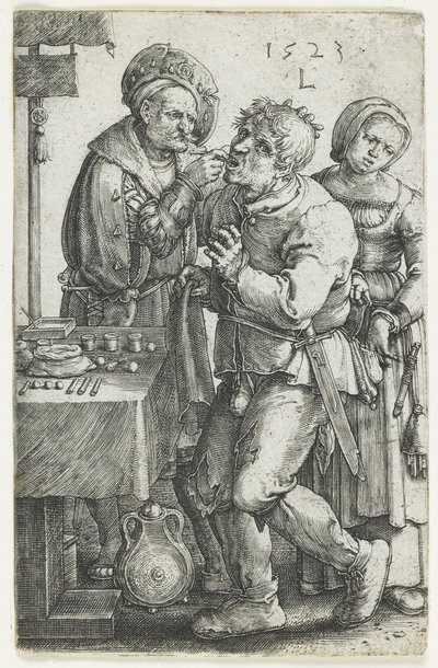 The Dentist by Lucas van Leyden